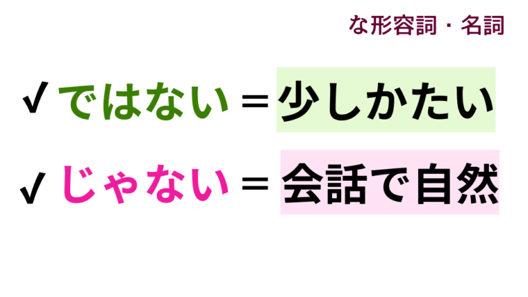 ない形の作り方|動詞・い形容詞・な形容詞・名詞を図解で完全整理|活用早見表付き【日本語教師向け】 | アンレシピ