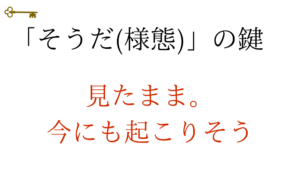 鍵:そうだ様態
