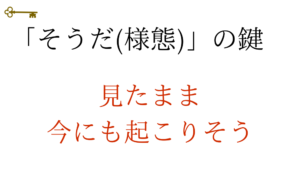 鍵:そうだ様態